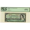 Image 1 : 1954 $1 BC-37bA #*S/O0364356 PCGS CH UNC 63PPQ.