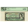 Image 1 : 1954 $1 BC-37bA #*S/O0364357 PCGS CH UNC 64PPQ.