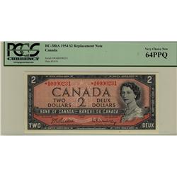 1954 $2 BC-38bA #*AB0090231 PCGS CH UNC64PPQ.