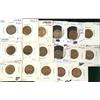 Image 1 : 1942-1965 1¢.  Lot of 17 coins all MS red/brown to red.  Inclludes 1942, 1944, 1939(2), 1946(3), 194