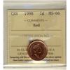 Image 1 : 1998 1¢ ICCS MS66RD.
