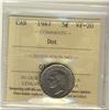 Image 1 : 1947 Dot 5¢ ICCS VF20.