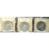 Image 1 : 1936 AU55 & AU58, 1951 $1 MS63.  Lot of 3 coins graded ICCS.