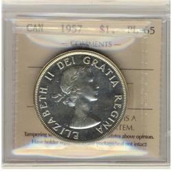 1957 $1 ICCS PL65.