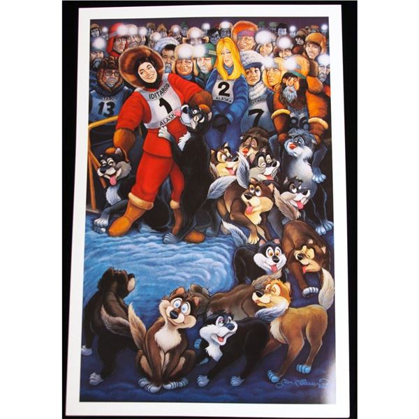 Alaska Iditarod by G.R. Cassarino Walt Disney Artist AP1108