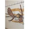 Image 3 : MOOSE Antler Rack Mounted on a Wood Plaque