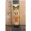 Image 5 : Hand-carved and Hand Painted Northwest Coast Old Tribal Eagle TOTEM