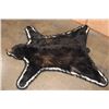Image 2 : Double Felted BLACK BEAR Rug with its Mounted Head and All its Claws