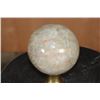 Image 5 : Big MOONSTONE Mineral Sphere with a Brass Ring Stand