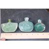 Image 2 : (3) Ancient Roman Glass Bottles from the Roman Empire (ONE$)