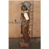 Image 8 : Lee Jeans Hand-carved and Painted Wood COWBOY Advertisement