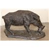 Image 4 : XL Boar BRONZE Sculpture after Pierre-Jules Mene, Weight 54 lbs