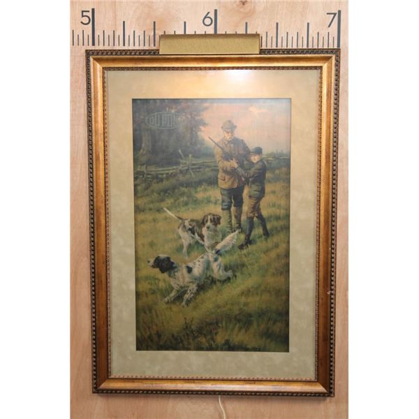 Original Antique Circa 1900's Du Pont Advertisement by Edmund Henry Osthaus