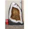 Image 1 : XL CITRINE Geode Cathedral from Brazil, Weight: 75.39 lbs