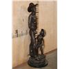Image 2 : XXL Original (Untitled) #7/16 Bronze Cowboy and Son SCULPTURE by Bill Owen, Weight: 49 lbs