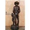 Image 8 : XXL Original (Untitled) #7/16 Bronze Cowboy and Son SCULPTURE by Bill Owen, Weight: 49 lbs