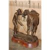Image 2 : Big Original #4/15 "If Thoughts Could Kill" Bronze SCULPTURE by Mehl Lawson, Weight: 29 lbs
