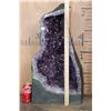 Image 2 : XXL AMETHYST Crystal Geode Cathedral, Weight: 90 lbs