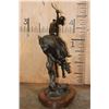 Image 10 : Original #25/25 "Sunning His Heels" Bronze Sculpture by Bill Plunkett