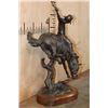 Image 3 : Original #25/25 "Sunning His Heels" Bronze Sculpture by Bill Plunkett