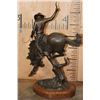 Image 9 : Original #25/25 "Sunning His Heels" Bronze Sculpture by Bill Plunkett