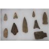 Image 2 : (38) Prehistoric Native American ARROWHEADS in 2 Cases (ONE$)