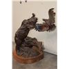 Image 2 : XL Original BRONZE Sculpture by Johnathan Bronson, Numbered #4/24. Weight: 54 lbs 13 oz