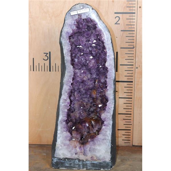 XL AMETHYST Crystal Geode Cathedral with Big Formations, Weight: 89 lbs