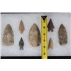 Image 2 : (14) Prehistoric Native American ARROWHEADS in 2 Cases (ONE$)