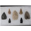 Image 3 : (14) Prehistoric Native American ARROWHEADS in 2 Cases (ONE$)
