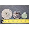 Image 2 : (3) Ancient Roman Glass Bottles from the Roman Empire (ONE$)