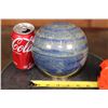 Image 2 : Big BLUE LAPIS LAZULI Mineral Sphere with a Metal Display Stand
