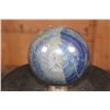 Image 8 : Big BLUE LAPIS LAZULI Mineral Sphere with a Metal Display Stand