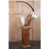 Image 1 : *TEXAS RESIDENTS ONLY* SCIMITAR HORNED ORYX Pedestal Mount