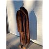Image 3 : Natural Brown MINK Fur Coat, Size Medium to Large