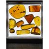 Image 2 : (10) Pieces of Authentic Myanmar AMBER Fossils with Multiple Prehistoric Insect Inclusions (ONE$)