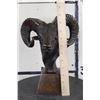 Image 2 : BRONZE RAM Head Sculpture, Weight 5 lbs