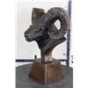 Image 3 : BRONZE RAM Head Sculpture, Weight 5 lbs
