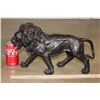 Image 2 : African LION Bronze Sculpture, Weight 15 lbs