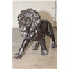 Image 3 : African LION Bronze Sculpture, Weight 15 lbs