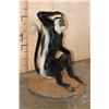 Image 1 : Life-sized COLOBUS MONKEY on a Circular Base