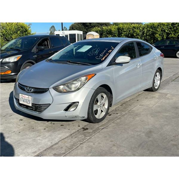HYUN ELANTRA 2012 APP-DUP-T DON SMOG