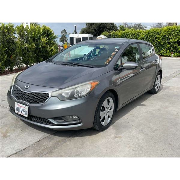KIA FORTE 2016 REPO-WAIT/TITLE-SMOG