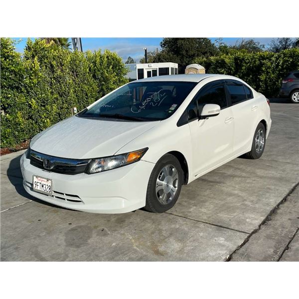 HOND CIVIC 2012 SALV T/DONATION
