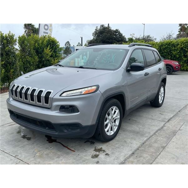 JEEP  CHEROKEE 2016 WAIT/TITLE