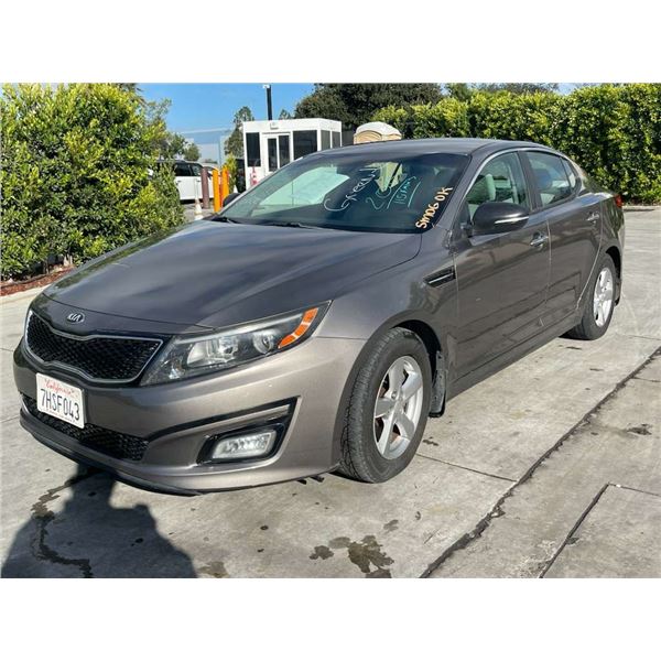 KIA OPTIMA 2015 T-REPO-SMOG-2 DAYS