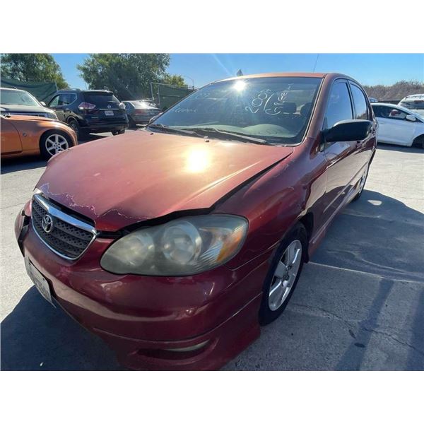 TOYT COROLLA 2007 APP/DUP-T/EXP-ONLY