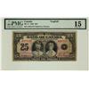 Image 1 : 1935 $25 BC-11 #A015175, PMG CH F15. A decent example of this sought after note.
