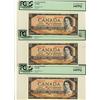 Image 1 : 1954 $50 BC-42b #BH6872955-957 PCGS UNC 64PPQ.  Lot of 3 conecutive notes.