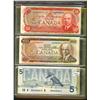 Image 1 : Bird Series Low serial # set  #0000412.  Issued from the Bank of Canada Sale. Includes 7 notes,  AU-